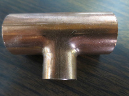 COPPER TEE 7/8" x 7/8" x 5/8" - NEW SURPLUS