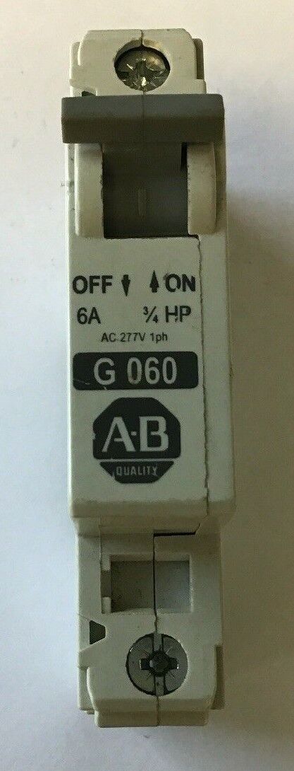 ALLEN BRADLEY 1492-CB1 G060 6A 3/4HP***LOTOF9***