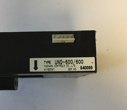 YASKAWA CONTROLS UND-600/600 4V/600AT