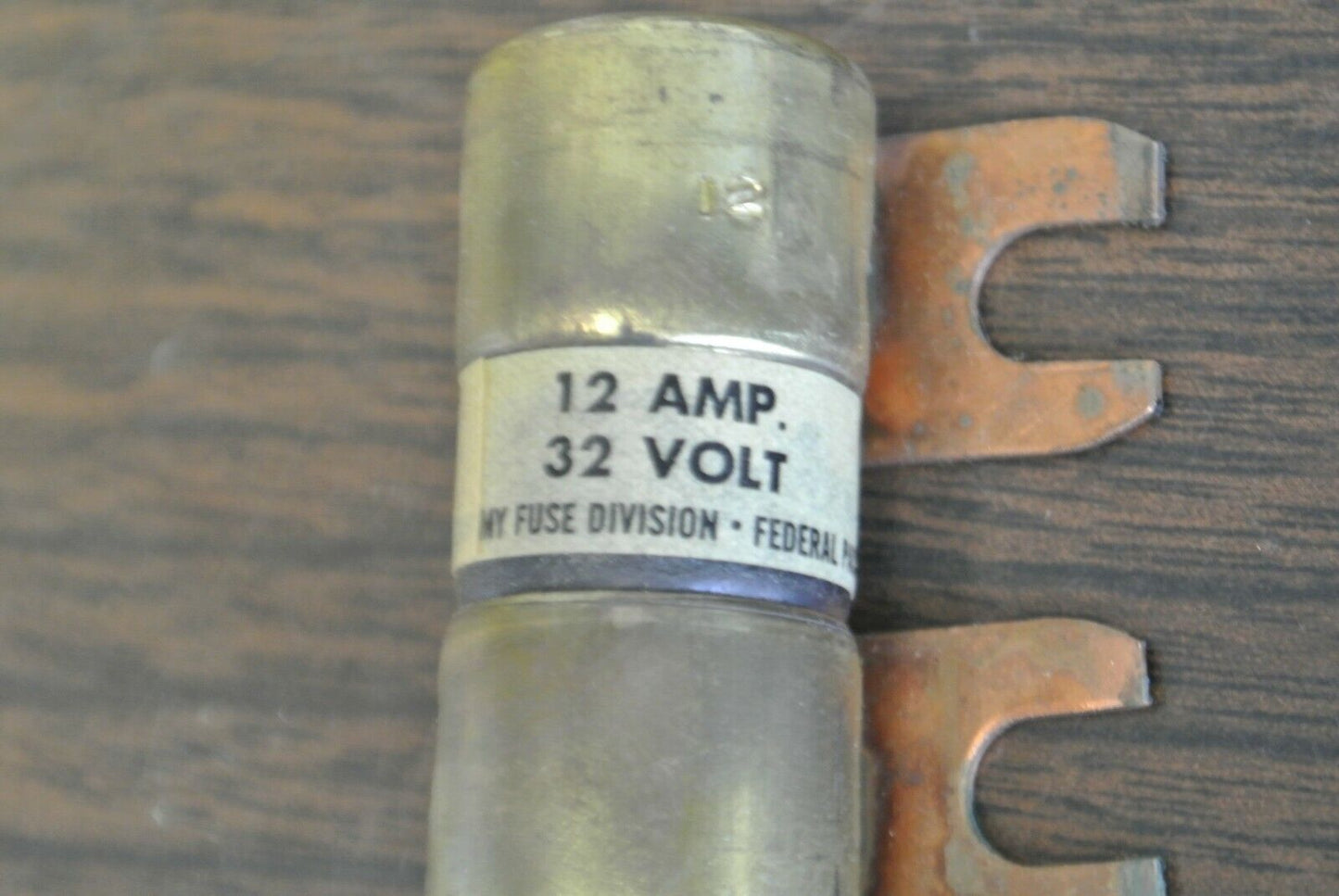 ECONOMY / FPE OBH-12 BOLT-ON FUSE / 12A / 32VDC / NEW SURPLUS