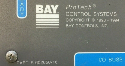 BAY PROTECH CENTRAL PROCESSING  MODULE 602050-18 7010-4 REV. D