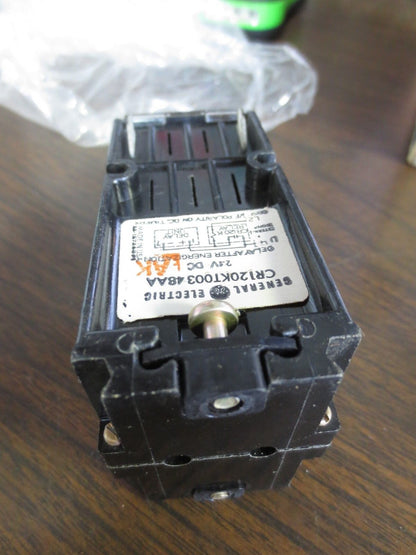 GENERAL ELECTRIC CR120KT00348AA RELAY / TIME DELAY UNIT 24VDC 0.3 - 15 SECONDS