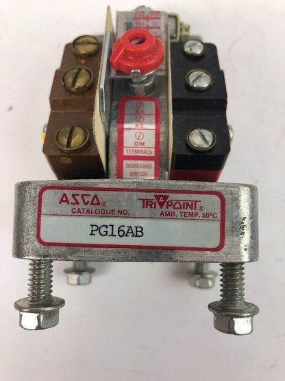 ASCO TRI POINT PG16AB PRESSURE SWITCH