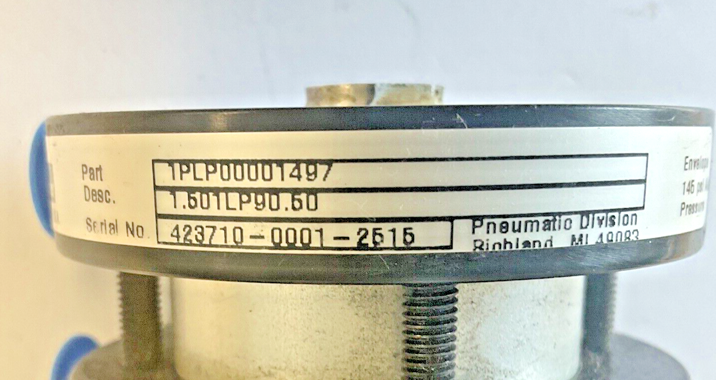 PARKER 1PLP00001497 PNEUMATIC CYLINDER 1.501LP90.50