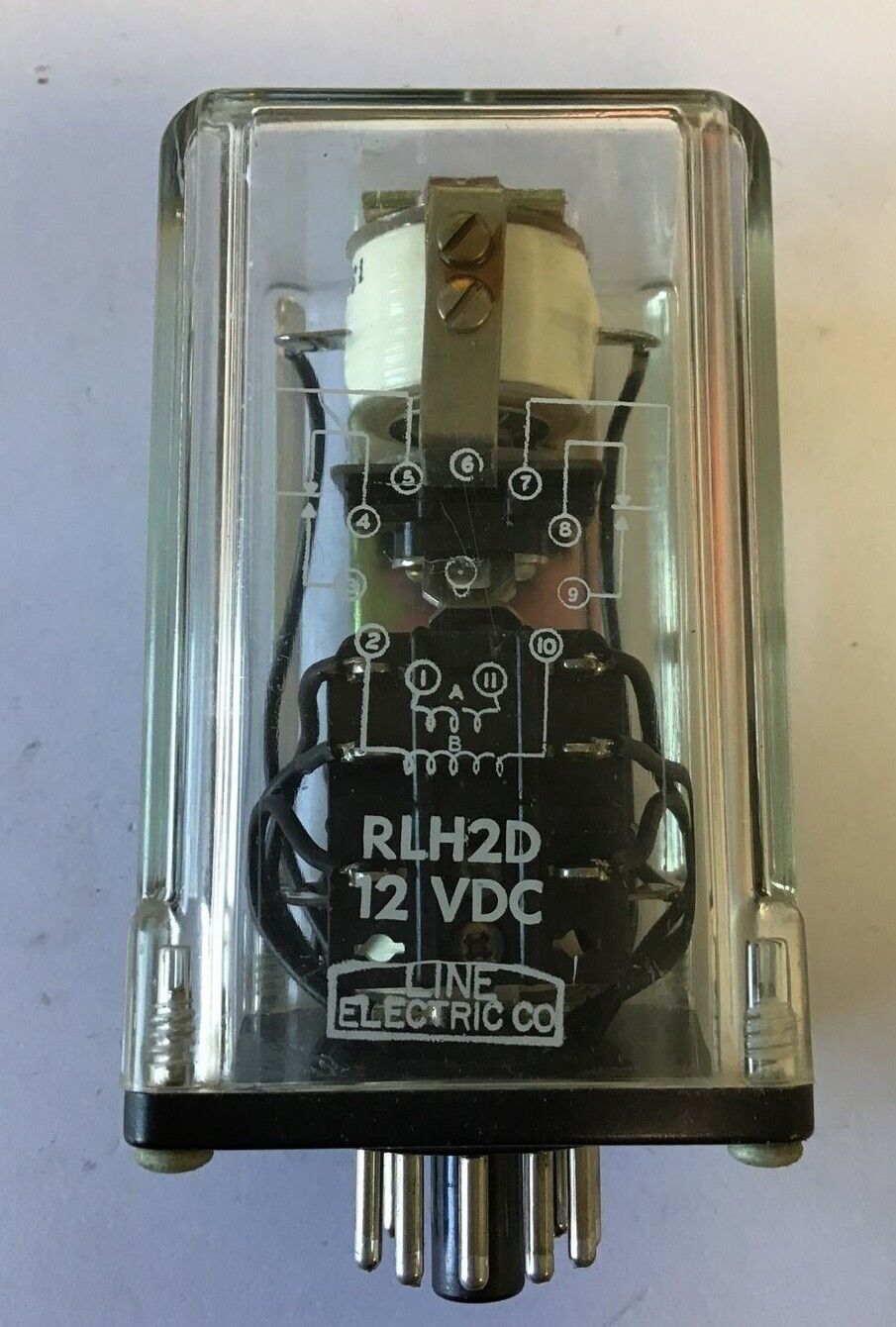 LINE ELECTRIC RLH2D RELAY 12VDC