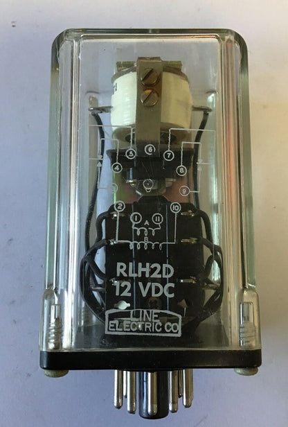 LINE ELECTRIC RLH2D RELAY 12VDC