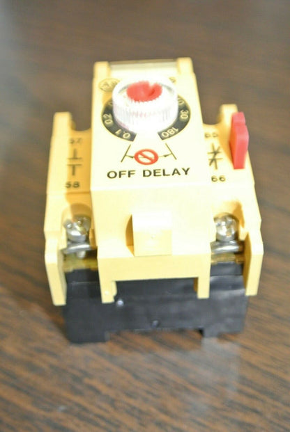 ALLEN-BRADLEY 196-FTB / PNEUMATIC TIMING UNIT / 0.1 to 180 SECONDS / NEW SURPLUS