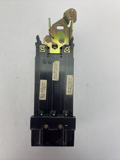 SQUARE D FJA34020 POWERPACT CIRCUIT BREAKER 20A 240VAC 480Y/277VAC