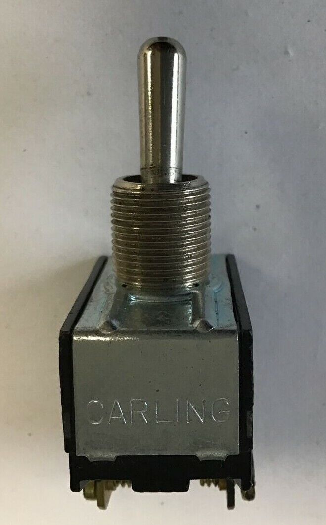 CARLING 9646 TOGGLE SWITCH 10A,250VAC/15A 125VAC 3/4HP 125-250VAC