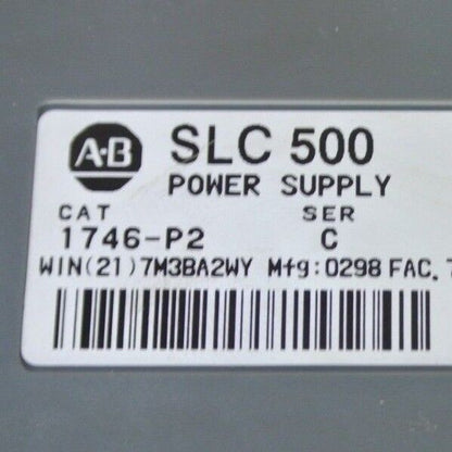 ALLEN-BRADLEY 1746-P2 + 1746-OW8 + 1746-OA16 (2) + 1746-IA16 (3) + 1746-A10 +