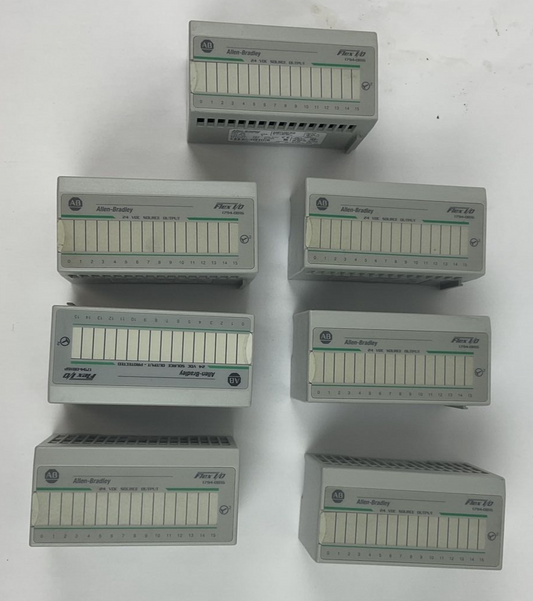 ALLEN BRADLEY 1794-OB16 SOURCE OUTPUT 24VDC SER.A REVA02 F/WREV. BLANK**LOTOF7**
