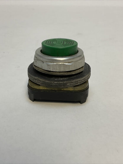 ALLEN BRADLEY 800T-B SER T GREEN PUSH BUTTON TYPE 4, 13 (LOT OF 3)