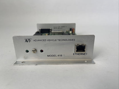 ADVANCED VEHICLE TECHNOLOGIES INC AVT-418 VEHICLE NETWORK