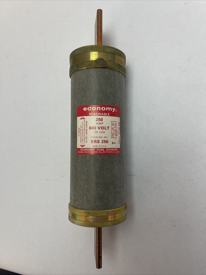 ECONOMY ERS 250 RENEWABLE FUSE 250AMP 600V
