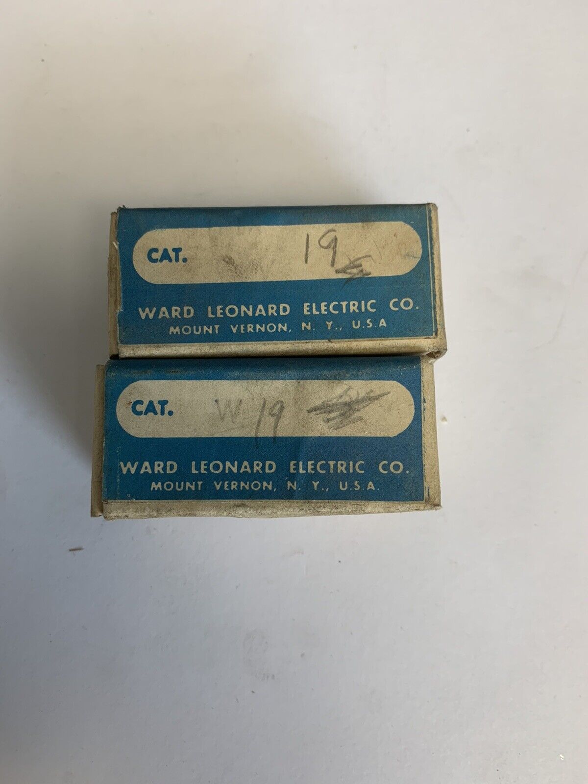 Ward Leonard Thermal Overload Heater W19 "Lot of 2"