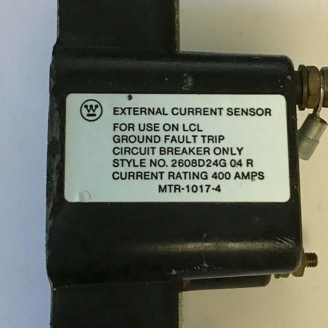 WESTINGHOUSE 2608D24G 04 R EXTERNAL CURRENT SENSOR 400A