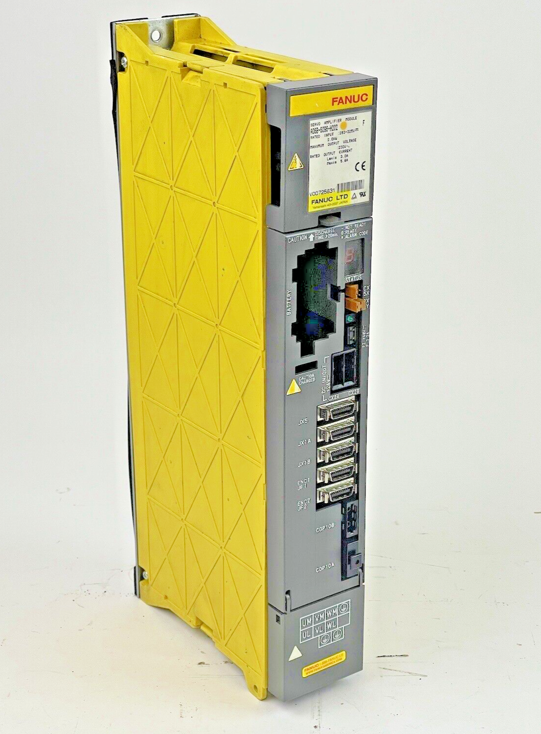 FANUC - A06B-6096-H202 SER. F - SERVO AMPLIFIER MODULE - TYPE SVM2-12/20 ALPHA
