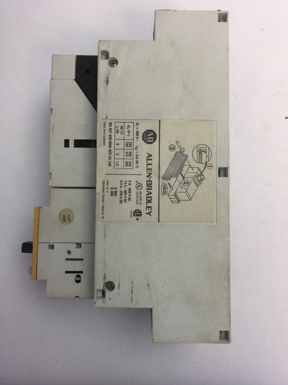 ALLEN BRADLEY MOTOR STARTER 190-P024 SER A 190-MN SER A 190-A40 SER B COIL 120V
