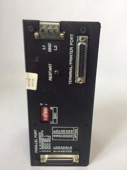 UTICOR 150-115N2L16EX PROGRAMMABLE MESSAGE DISPLAY 115VAC 0.10AMP 50/60CYCLE