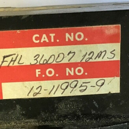 SQUARE D FHL3600712MS CIRCUIT BREAKER 7A 3POLE 600VAC