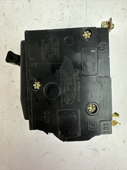 SQUARE D QOB240 CIRCUIT BREAKER 120/240VAC 2POLE 40AMP 10kA