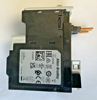 ALLEN-BRADLEY 193-1EEDB OVERLOAD RELAY SER.A E100 3.2-16A