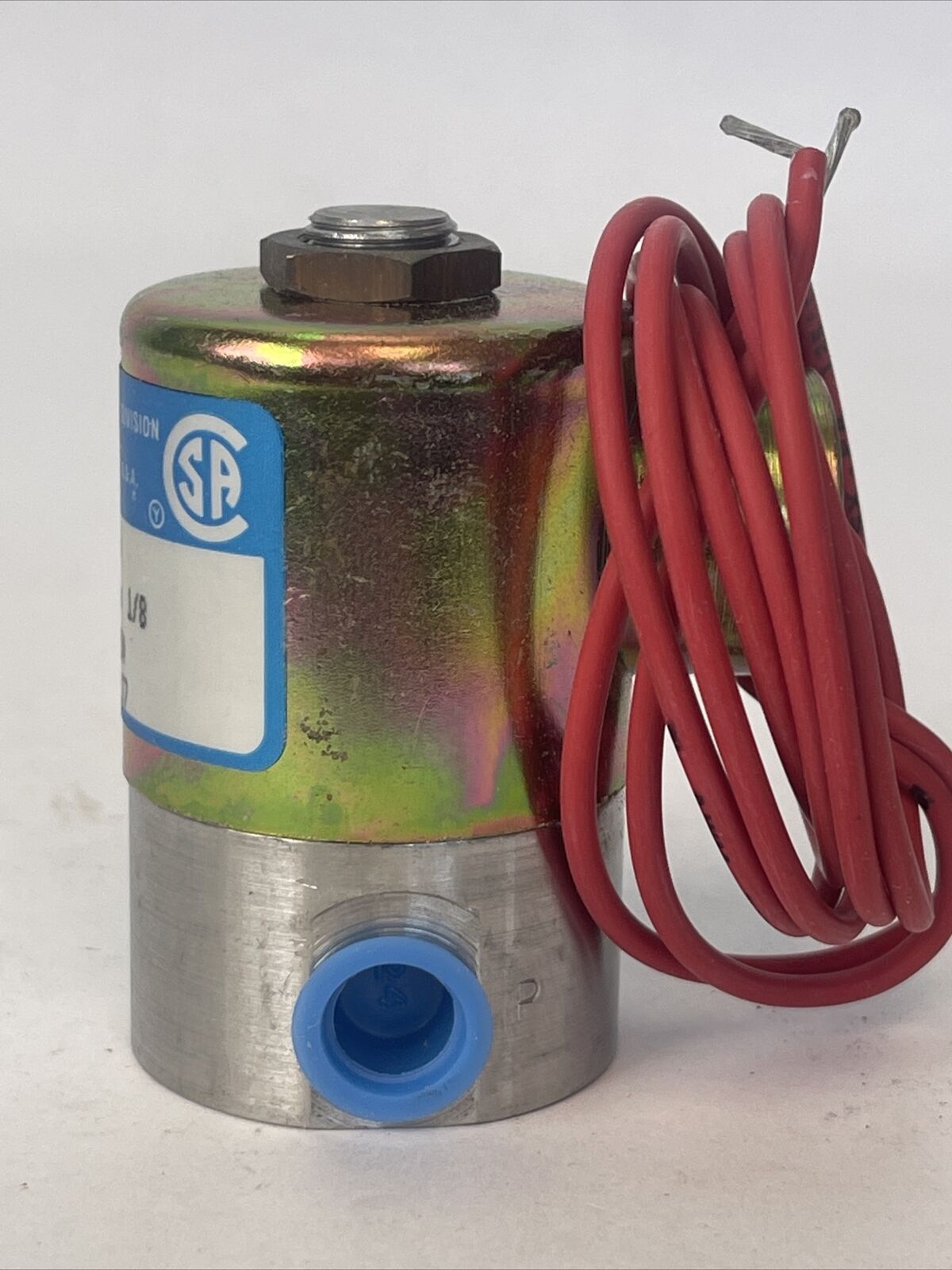 SKINNER V52LB2100 V5 SERIES SOLENOID VALVE 100PSI 110/120V 50/60HZ 11WATTS