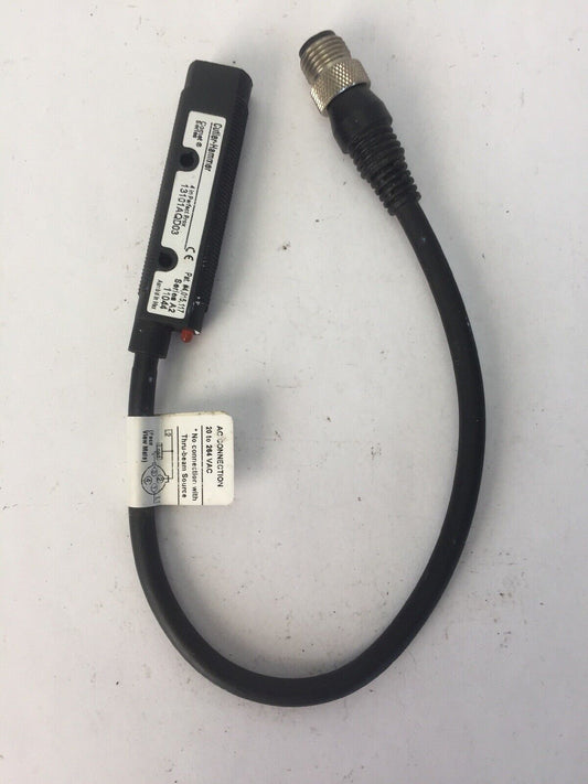 CUTLER HAMMER 13101AQD03 PHOTO ELECTRIC SENSOR CONNECTION 20-264VAC 15-30VDC