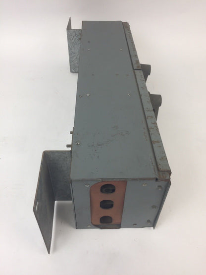 SYLVANIA QSFT353B TWIN PANELBOARD FUSIBLE 30AMP 600VAC 3 POLE 7 1/2 HP