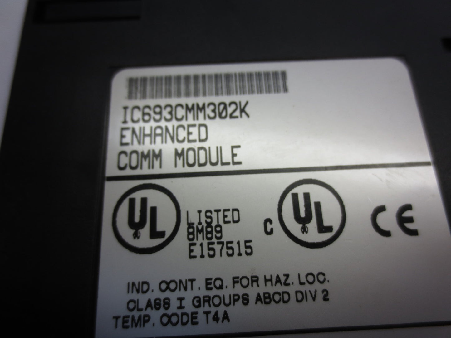 GE FANUC IC693CMM302K ENHANCED GENIUS COMMUNICATIONS MODULE