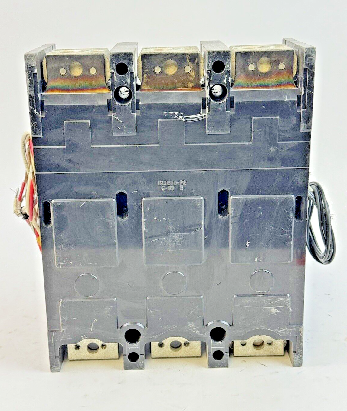 GE - TJJ436400 - CIRCUIT BREAKER W/ 400A TRIP, AUX, SHUNT - 400A, 600VAC, 3 POLE