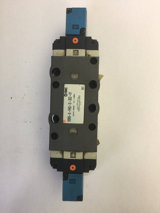 SMC VSR8-8-FHG-D-3EZ-V1 SOLENOID VALVE 24VDC SUPPLY PRESS. 0.2-1.0MPa