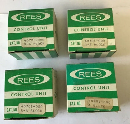 REES 40701 A NO AUXILIARY CONTACT 600VAC ***LOTOF4***