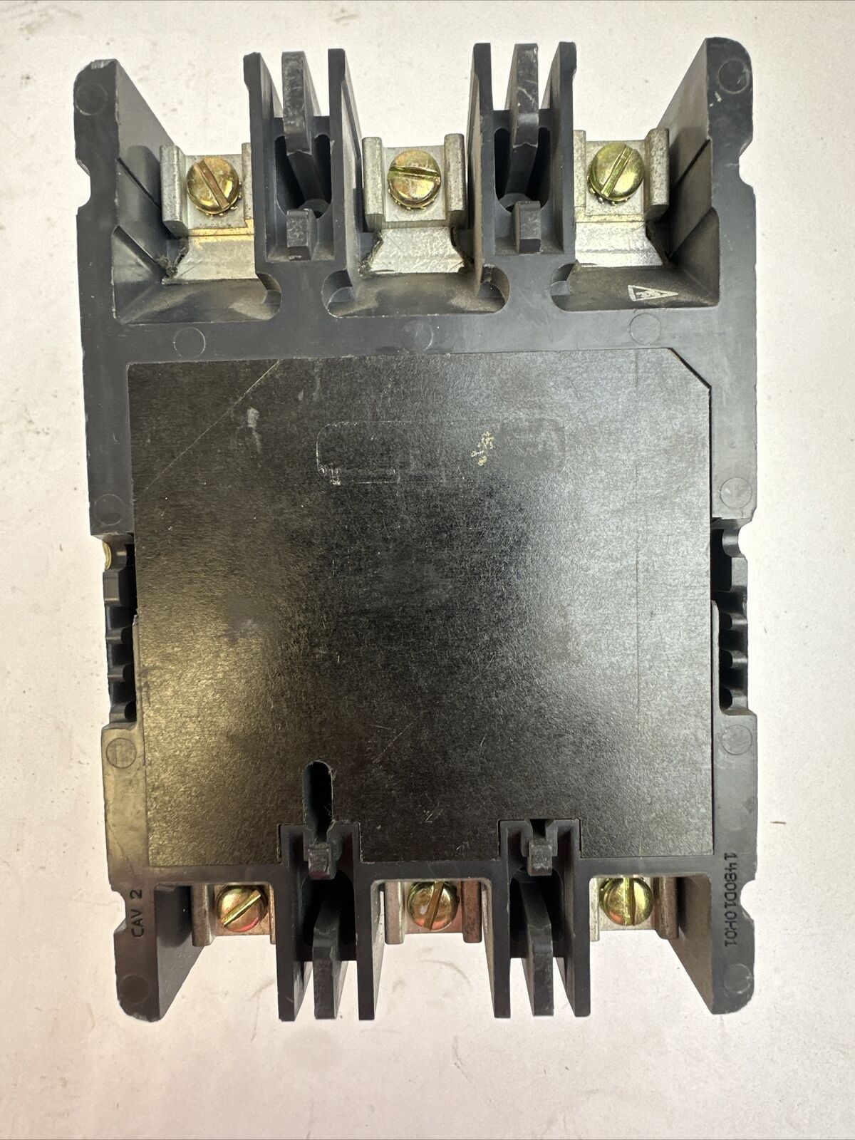 CUTLER HAMMER HMCP003A0 SER C 3POLE 3AMP 600VAC 250VDC 6601B86G01 MOTOR CIRCUIT