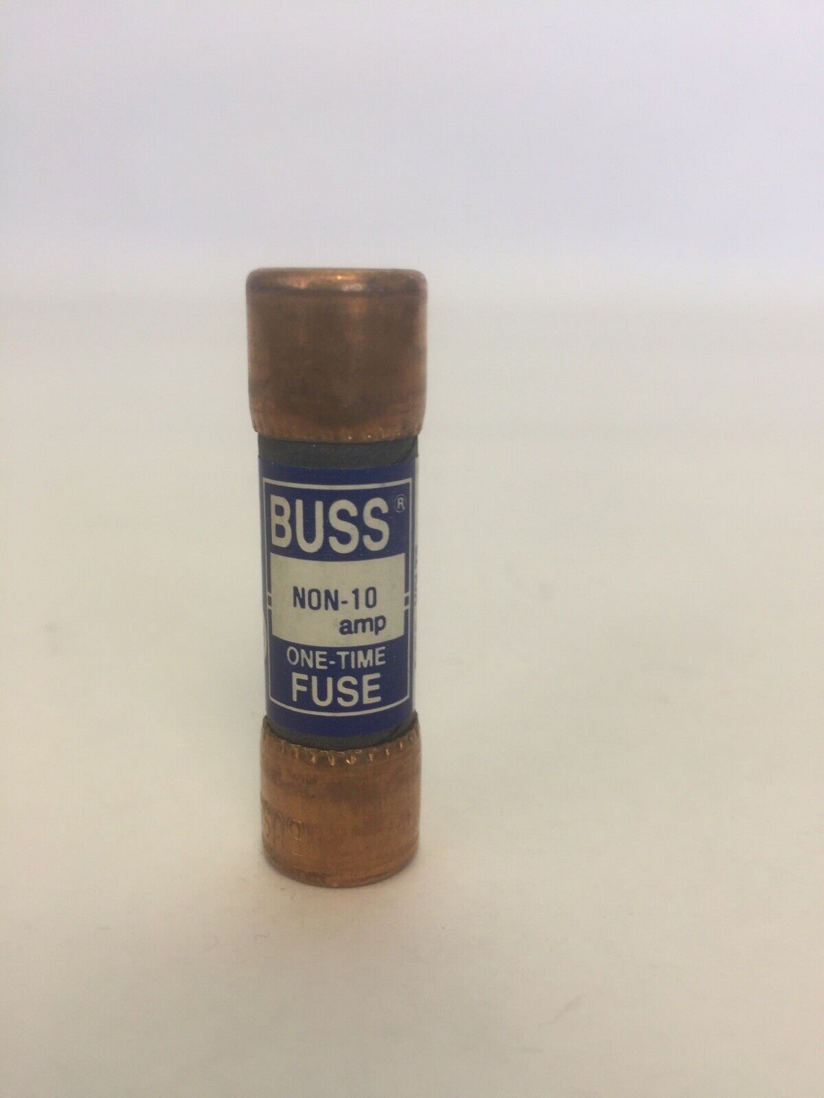 BUSS NON-10 ONE-TIME FUSE 10 AMP 250VAC (LOT OF 8)