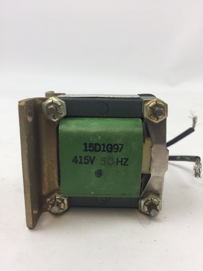 GE CR9500A100A100A SOLENOID 415V 50HZ PULL TYPE END MTG
