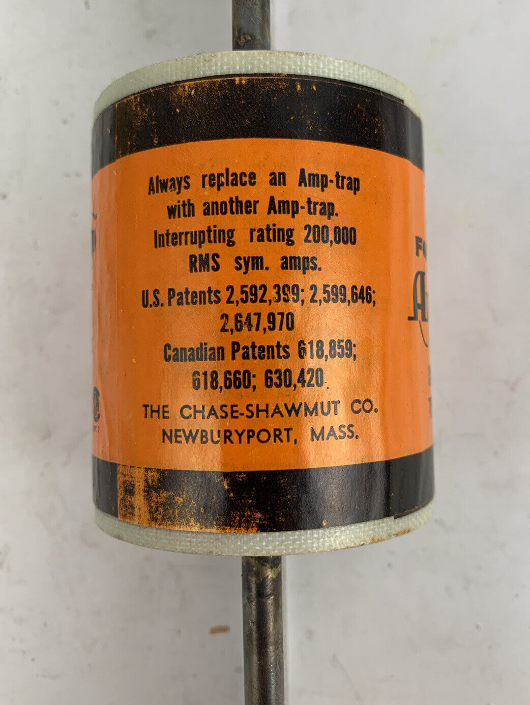 Shawmut Amp-trap A6Y500 Type 4 500A 600V Fuse