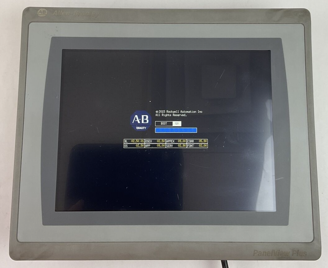 ALLEN BRADLEY 2711P-T10C21D8S PANELVIEW PLUS SER.B 24VDC DIR/VER:10001879456/03