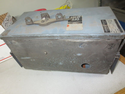 GENERAL ELECTRIC DFPFA47DE BUS PLUG / CIRCUIT BREAKER 70A, 600VAC, 3P,4W
