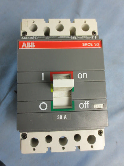 ABB SACE S3 S3N CIRCUIT BREAKER 30A 480V 2-POLE