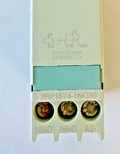 SIEMENS 3RP1574-1NQ30 TIME RELAY 250V 4A