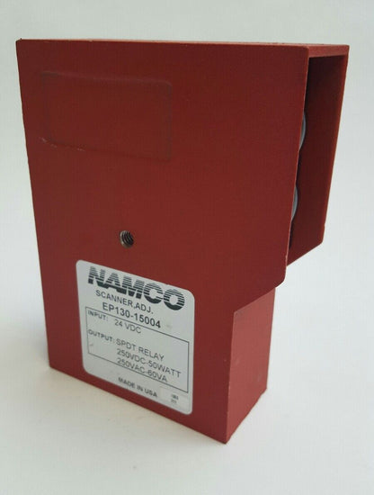 NAMCO SCANNER CONTROL EP130-15004 INPUT 24VDC OUTPUTS SPDT RELAY 250VAC-60VA