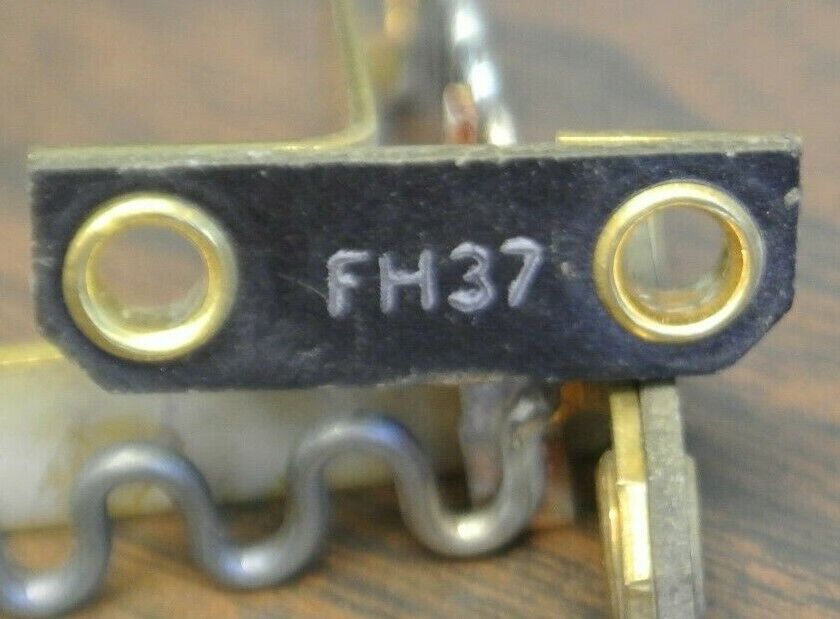 LOT of 2 / WESTINGHOUSE / FURNAS FH37 THERMAL OVERLOAD HEATERS