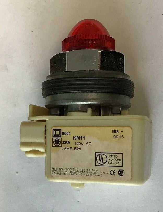 SQUARE D 9001KP11R9 PILOT LIGHT RED CAP