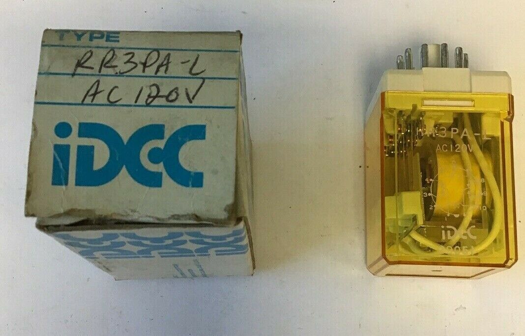 IDEC RR3PA-L GENERAL PURPOSE RELAY 120VAC