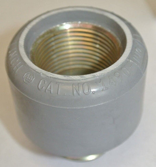 ALLEN-BRADLEY 1490-N10 (2) & 1490-N2 (2) CONDUIT HUBS - 1" & 3/4" / NEW SURPLUS