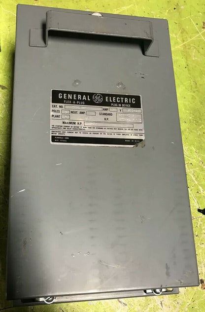 GE DFPC361 FLEX-A-PLUG PLUG-IN DEVICE / BUS PLUG 30A 600VAC 3-POLE