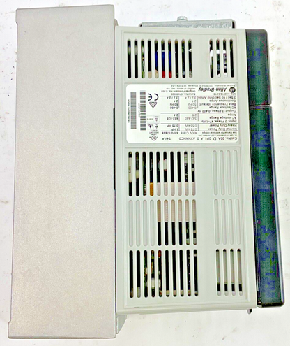 ALLEN BRADLEY 20AD2P1A0AYNNNC0 POWERFLEX AC DRIVE SER.A FRMW:5.001