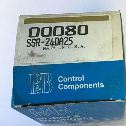 POTTER&BRUMFIELD SOLID STATE RELAY SSR-240A25 120-280VAC