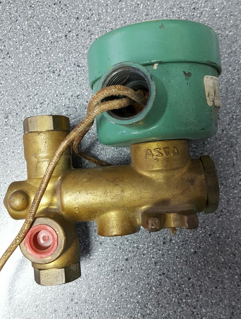 ASCO 200924-2F PRESSURE VALVE AIR, 120V COIL